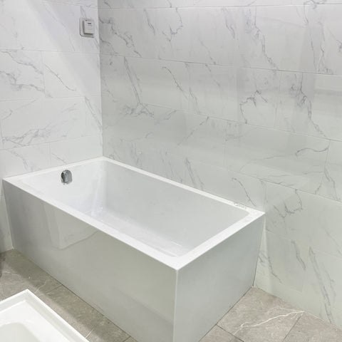 DOUBLE THRESHOLD ALCOVE/ CORNER BATHTUB WITHOUT ARMREST