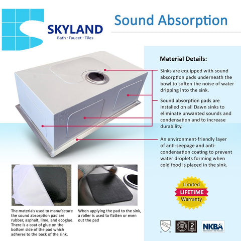 311710 LARGE CORNER RADIUS SINGLE BOWL SINK