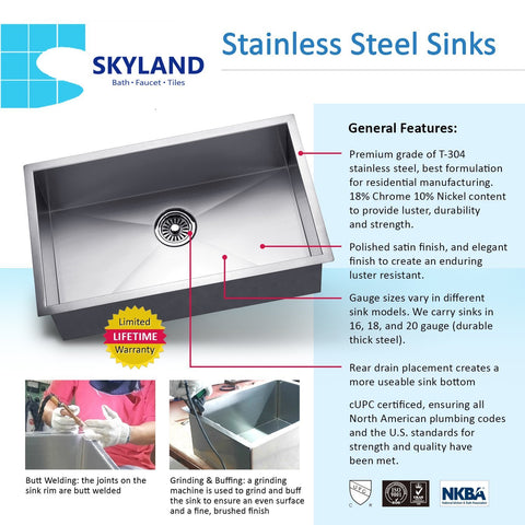 121307 SINGLE BOWL UNDERMOUNT BAR SINK