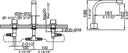 521704C 3-HOLE WASHBASIN FAUCET