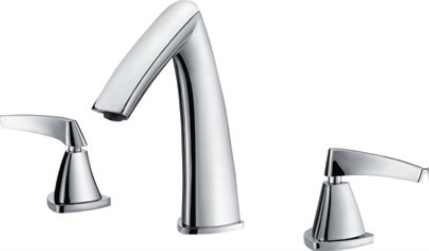 10110002C 3-HOLE WASHBASIN FAUCET