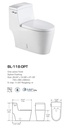 SIPHONIC FLUSH ONE-PIECE TOILET SK118