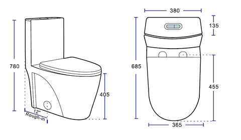 ONE-PIECE TOILET SL-011