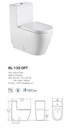 SIPHONIC FLUSH ONE-PIECE TOILET SK132