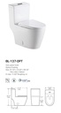 DUAL FLUSH ONE-PIECE TOILET SK137