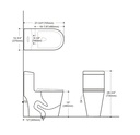 DUAL FLUSH ONE-PIECE TOILET SK136