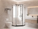 CORNER SHOWER DOOR F9-34"*34"*76"