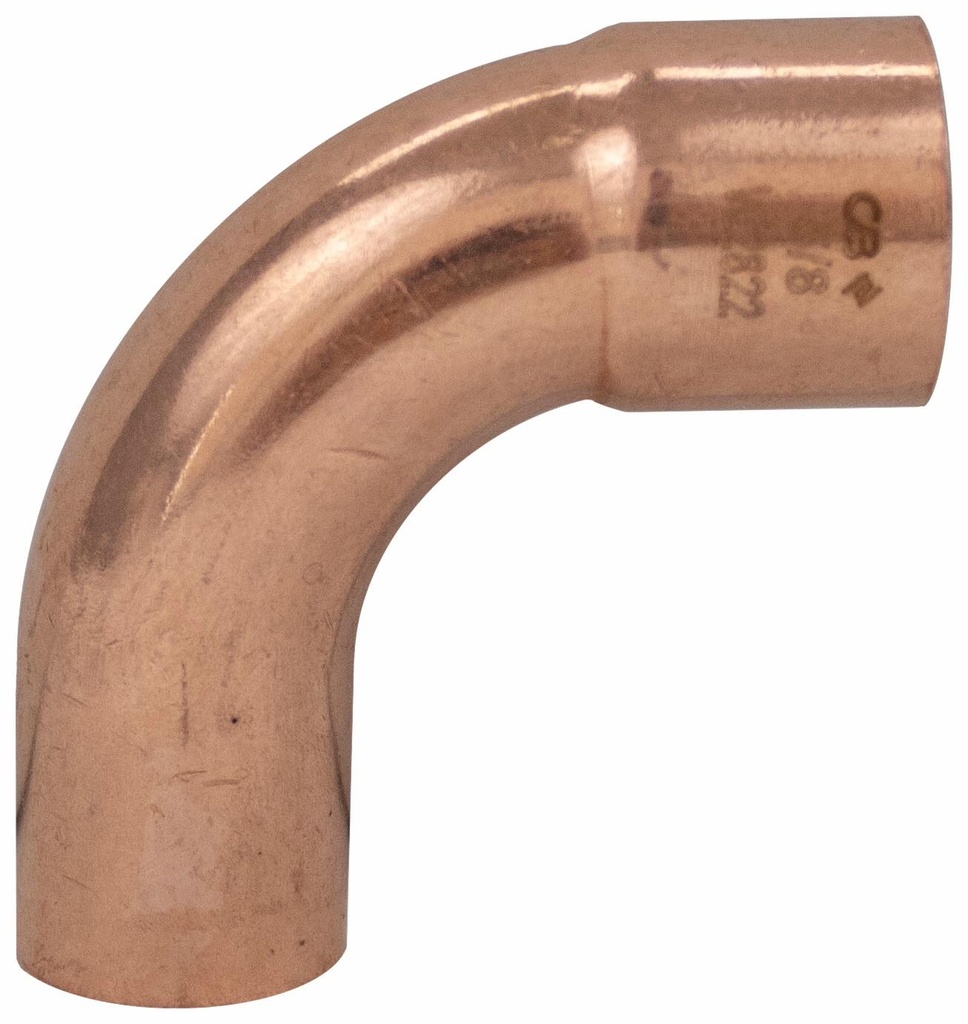 1/2OD 3/8NOM CXC WROT L RADIUS 90