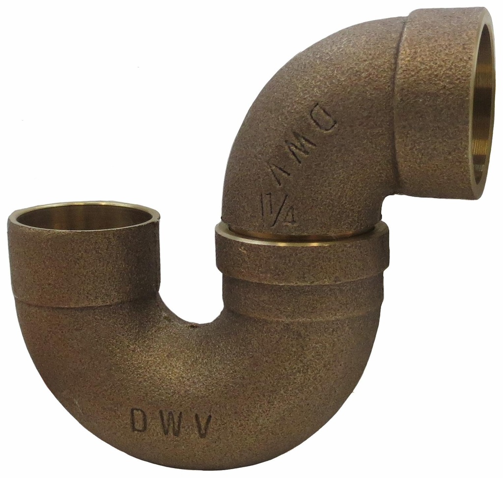 1-1/2 DWV CENTRE SET P-TRAP LESS CLEAN-OUT AND THRD