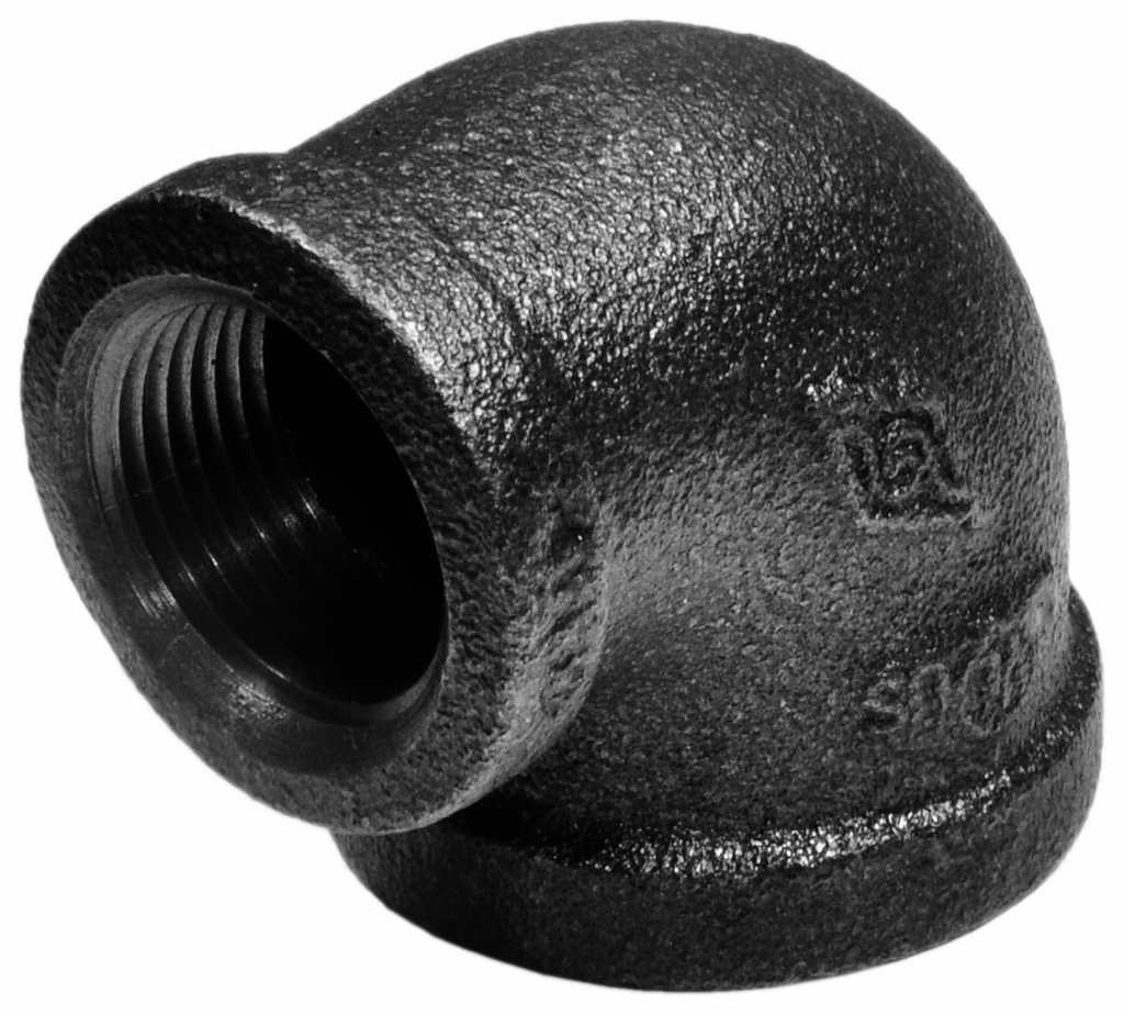 1-1/4X1           STD.BLK.90 ELBOW