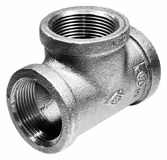 1/8              STD GALV  TEE