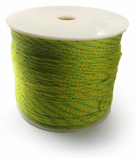 HYDRO TWINE 500M ROLL GREEN/YEL #8