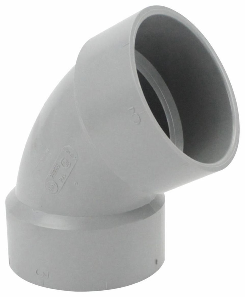 3"x60D PVC DWV ELBOW HxH SYSTEM 15
