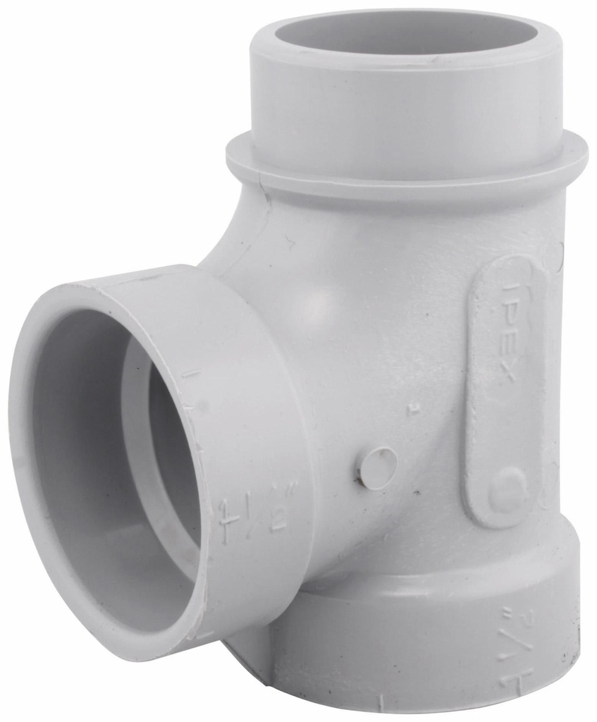 1 1/2" PVC DWV SAN TEE SPxHxH SYSTEM 15