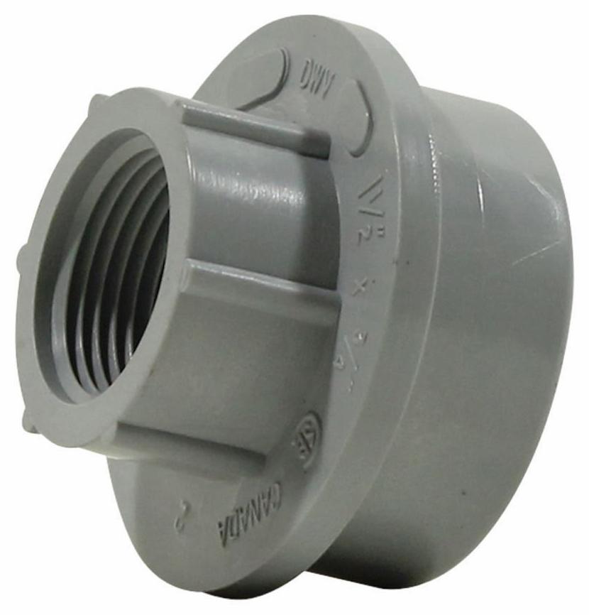 1 1/2"x3/4" PVC DWV RED. BUSHING SPxFPT SYSTEM 15