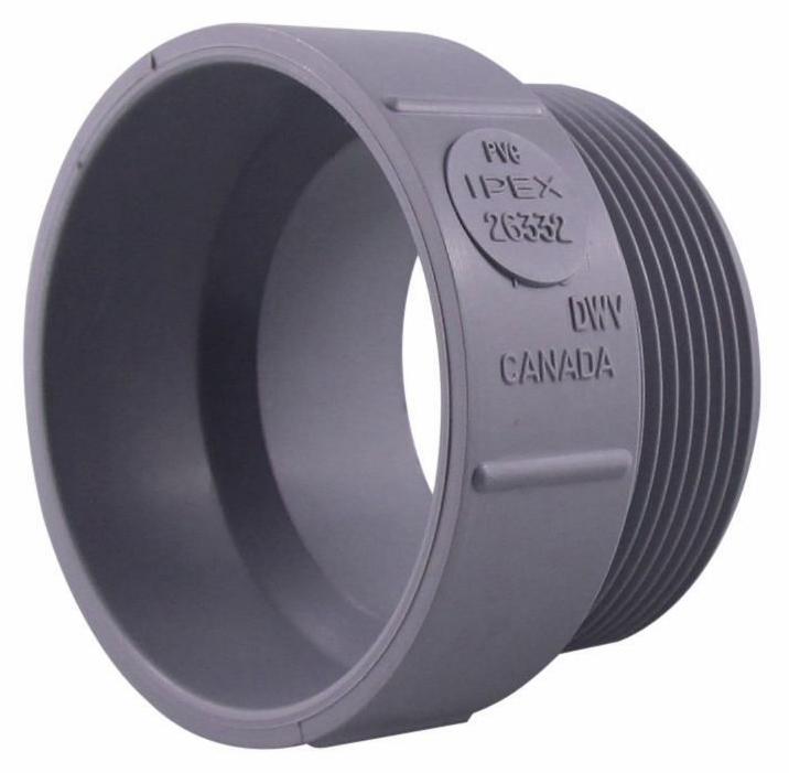 2" PVC DWV MALE ADPT HxMPT SYSTEM 15