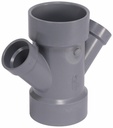 3"x1 1/2"x45D PVC DWV DOUBLE WYE HxHxHxH SYSTEM XFR