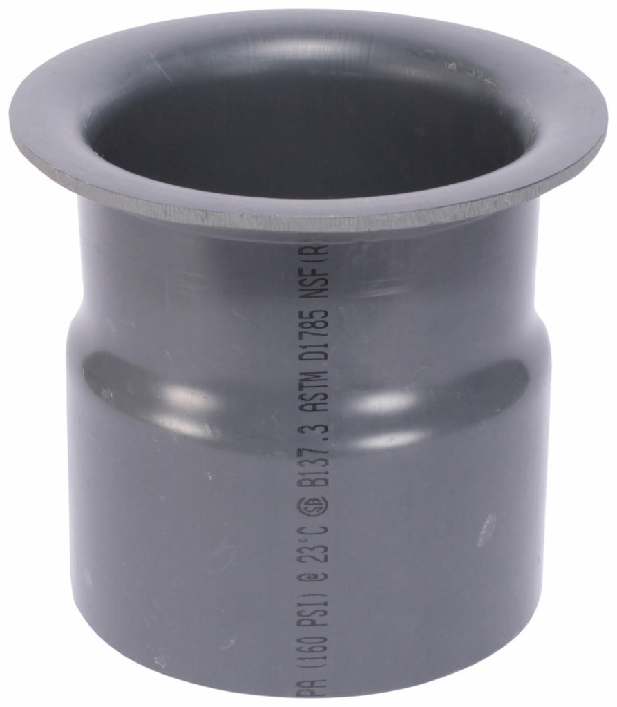 1 1/2" PVC DWV P TRAP W/ C/O HxH SYSTEM XFR