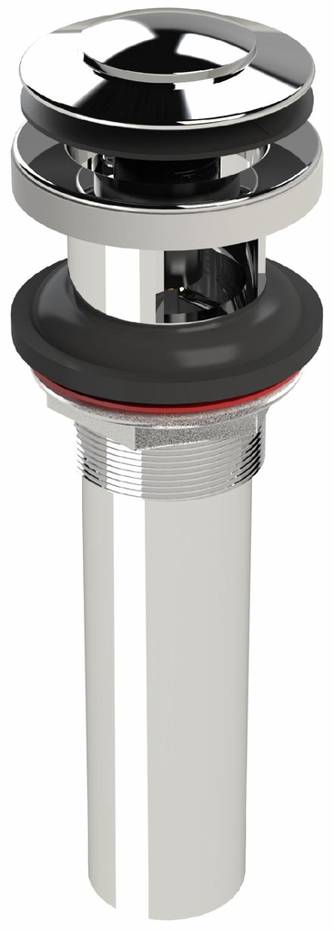 2-Piece Clicker Bathroom Sink Drain with Overflow