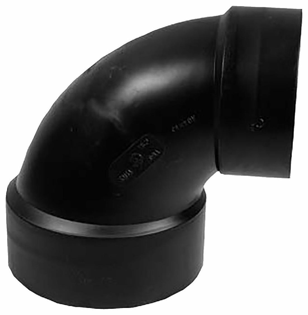 4X3 SHORT ABS 90 ELBOW