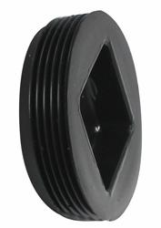 2 COUNTERSUNK ABS PLUG MPT