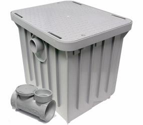 PP 7GPM 2" GI HUB GRAY ENDURA