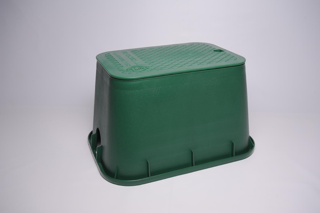 12 x 17 x 12 Green Valve Box with Green ICV Lid