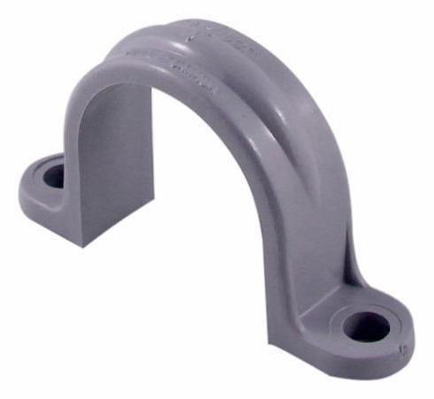 1" PVC 2 HOLE PIPE STRAPS XIRTEC PVC