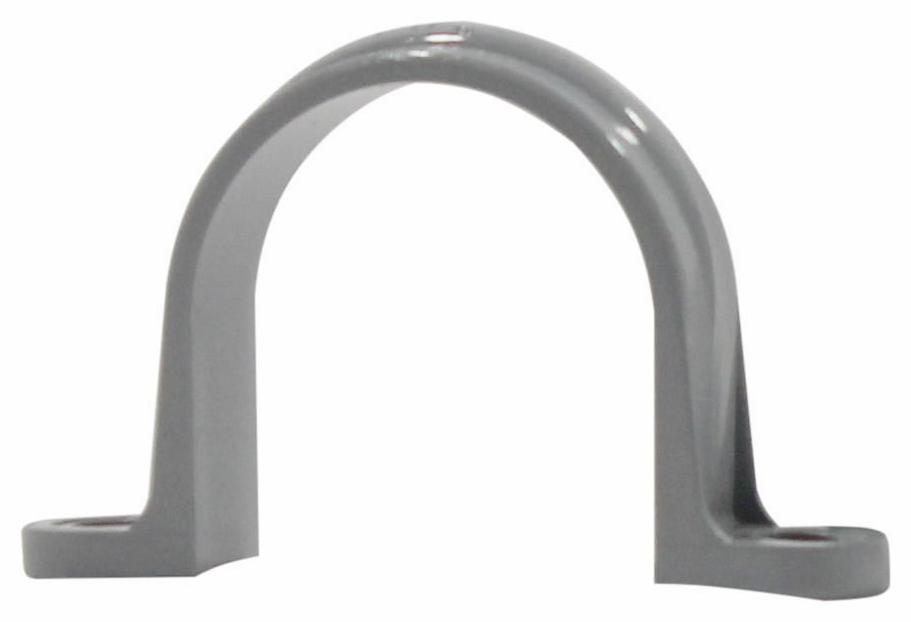1 1/2" PVC 2 HOLE PIPE STRAPS XIRTEC PVC