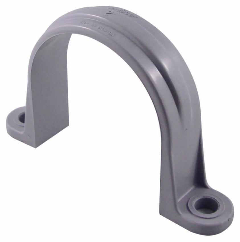 2" PVC 2 HOLE PIPE STRAPS XIRTEC PVC