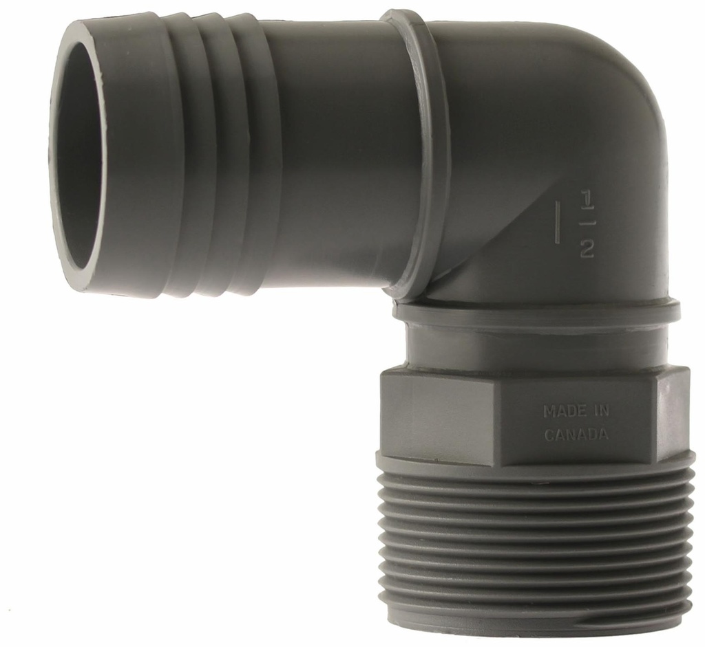 1-1/2 PXM POLY ELBOW