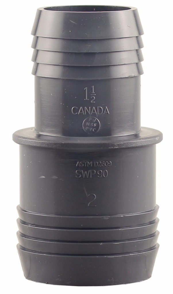 2 X 1-1/2 PXP POLY COUPLING
