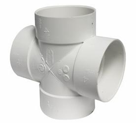 4 PVC SEWER CROSS