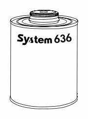 946ml System 636 CPVC Cement Orange
