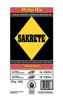 25kg Sakrete Mortar Mix