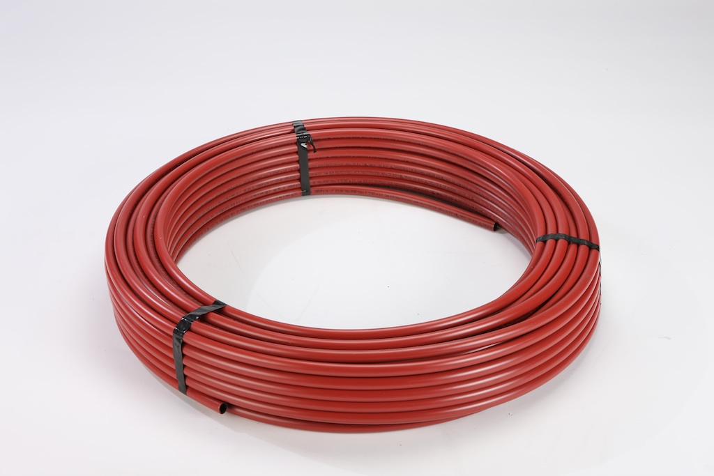 1" x 20' Length PEX Pipe (Red)