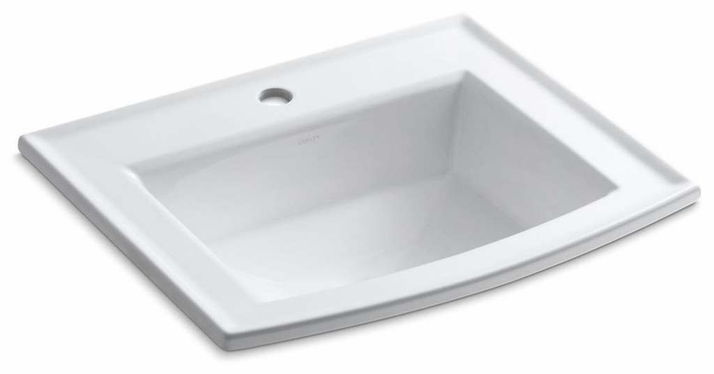 Archer Single Hole Drop-In Bathroom Sink