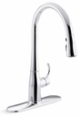 Simplice Kitchen Faucet with Pulldown Spray