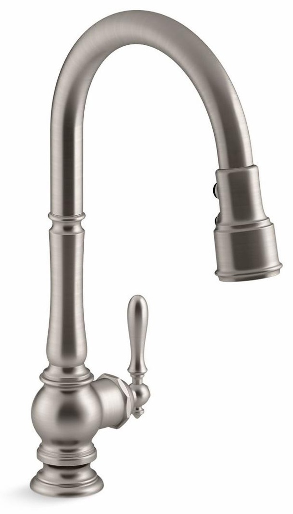 Artifacts Kitchen Faucet with Pulldown Spray