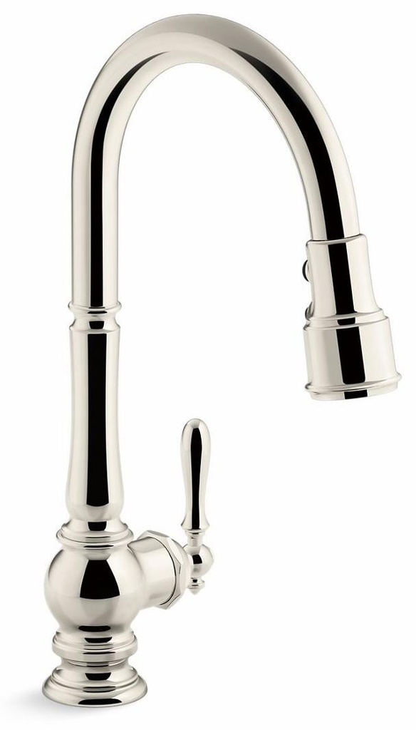 Artifacts Kitchen Faucet with Pulldown Spray