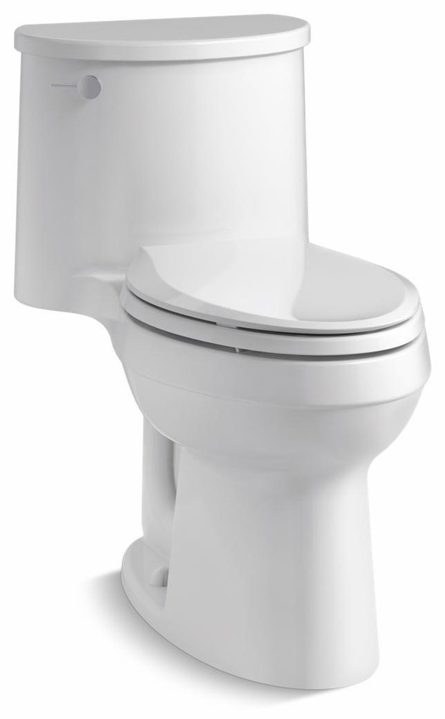 Adair Comfort Height 1-Piece Elongated 1.28 GPF Toilet with Quiet-Close Seat