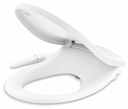 Puretide Quiet-Close Round Front Manual Bidet Toilet Seat