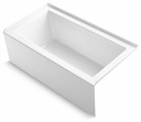 Underscore Rectangle 60" x 32" Alcove Bath with Integral Apron/Flange and RH Drain