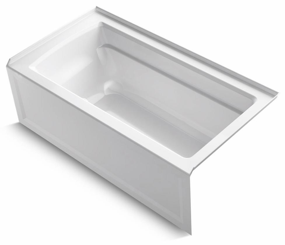 Archer 60 x 32 Alcove Bathtub with RH Drain