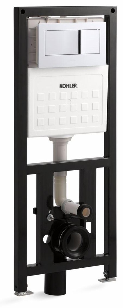 Dual Flush 2" x 6" In-Wall Tank and Carrier