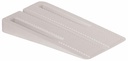 WHITE PVC PLASTIC WEDGE-BULK