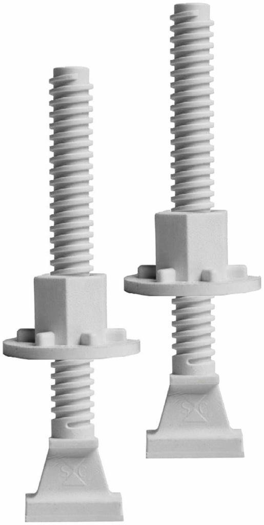 Long Plastic Closet Bolt (2/pk)