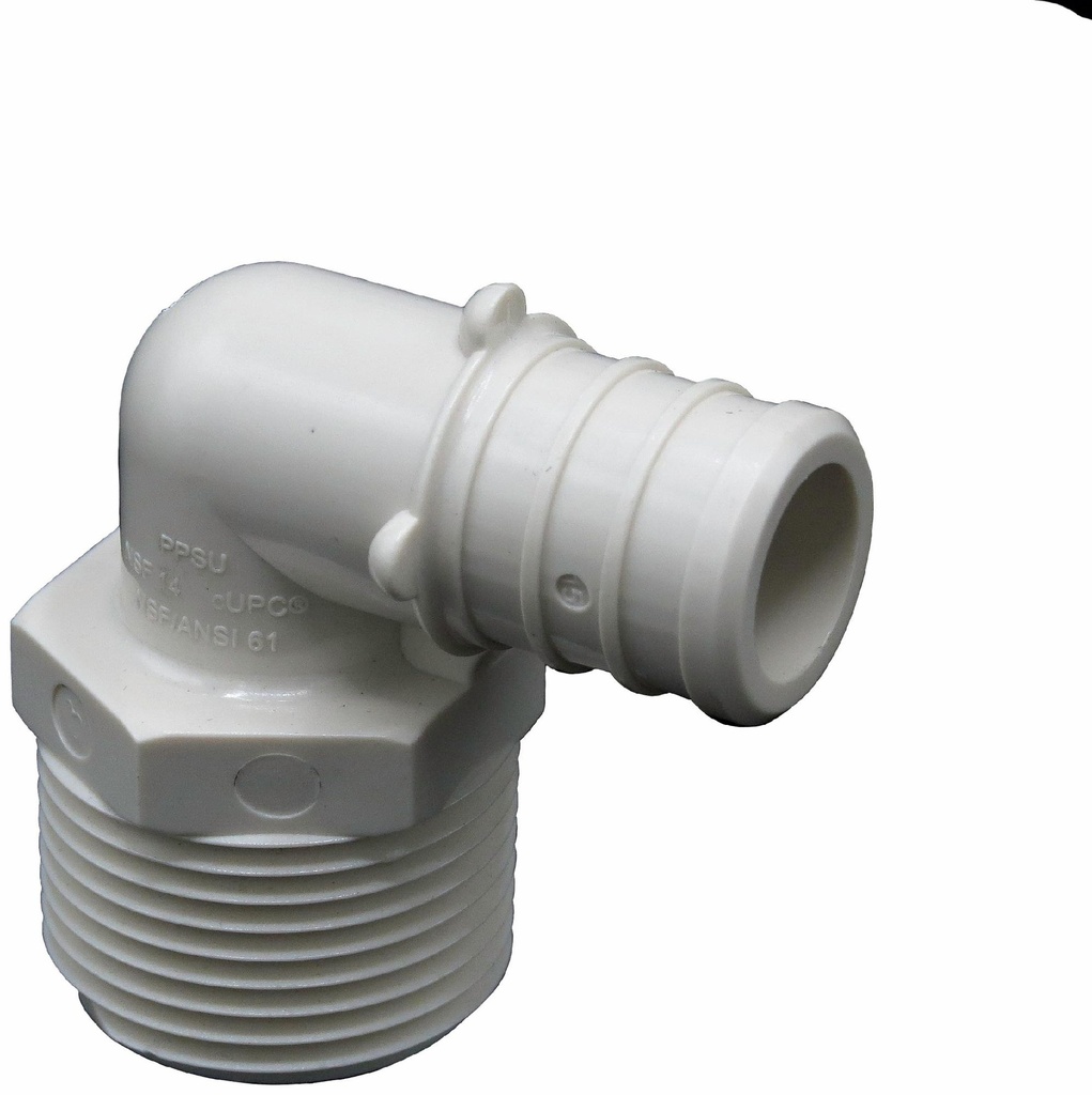 1/2 MPT POLYALLOY ELBOW XPME33
