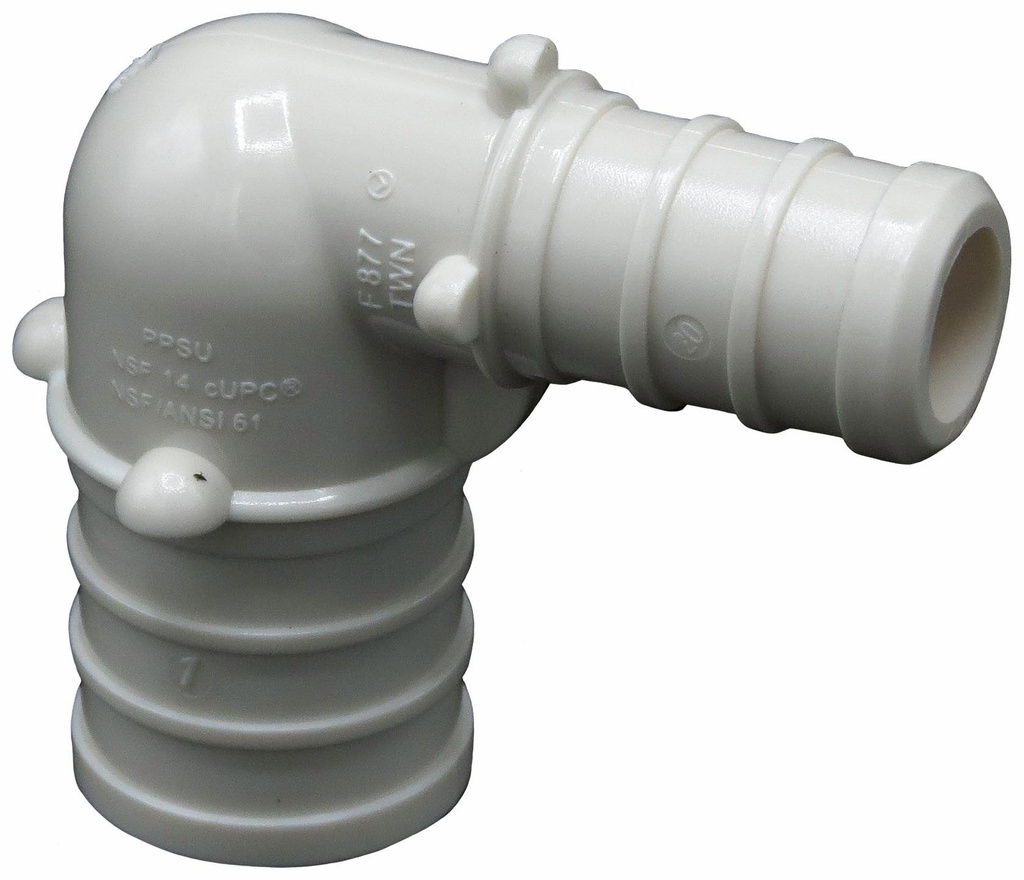 3/4X 1/2 POLYALLOW ELBOW XPE43