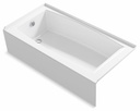 Entity 60 x 30 Alcove Bathtub with LH Drain